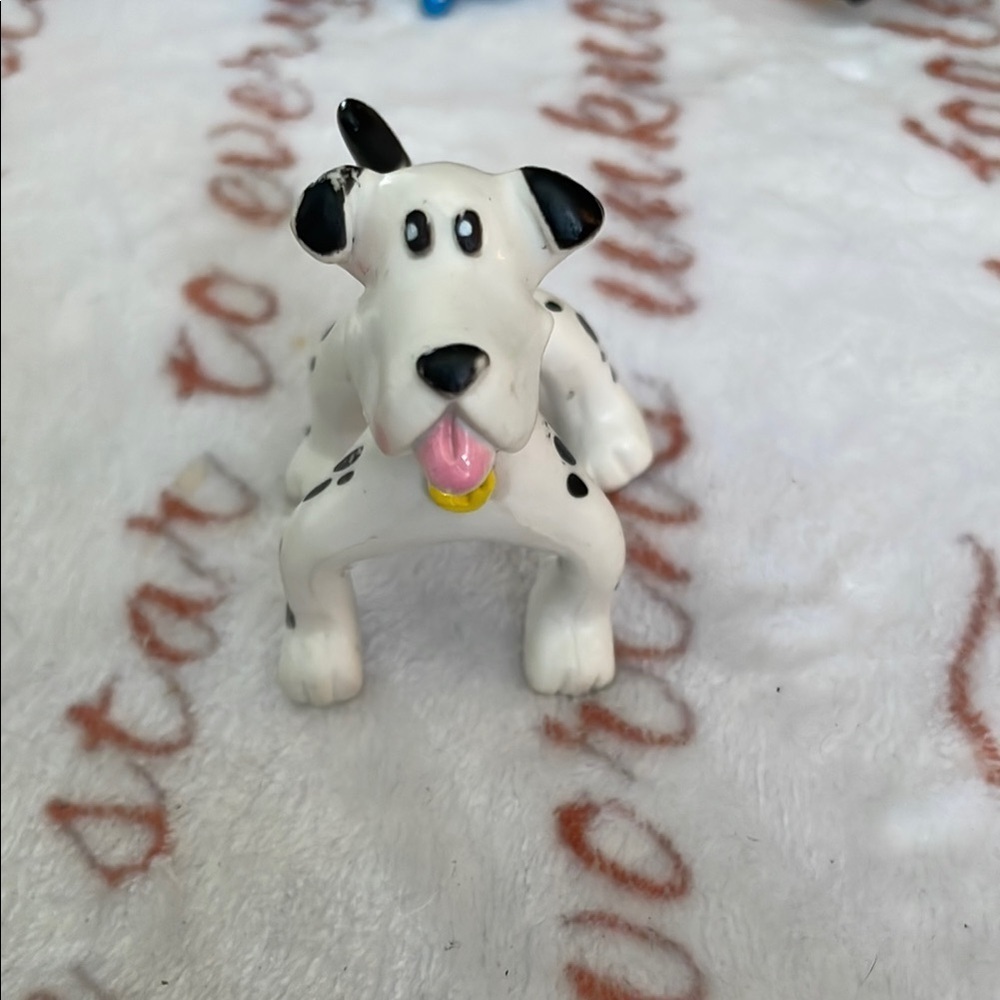 Kidcraft Everyday Heroes Firehouse Dalmatian Dog Bendable Bendy Figure Toy